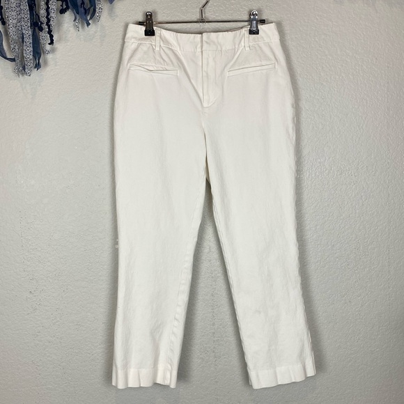 Anthropologie Maeve white trousers - Picture 2 of 6
